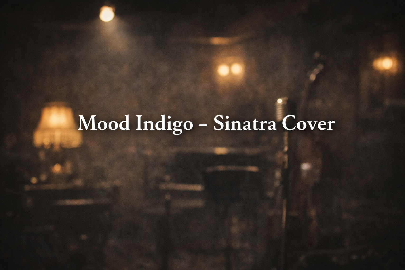 Load video: Mood Indigo Sinatra Cover - student singing a capella
